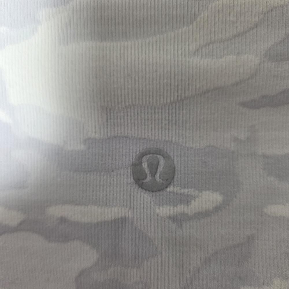 Lululemon Camo High Rise Leggings Size 4 Gray White Camouflage Yoga Athletic - Picture 6 of 8